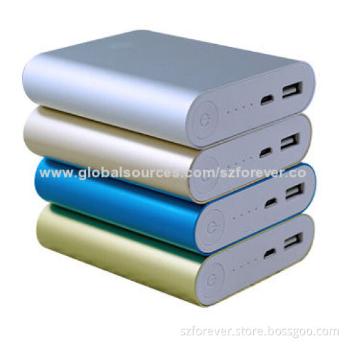 Portable Power Chargers Manufacturer, 10,400mAh Capacity